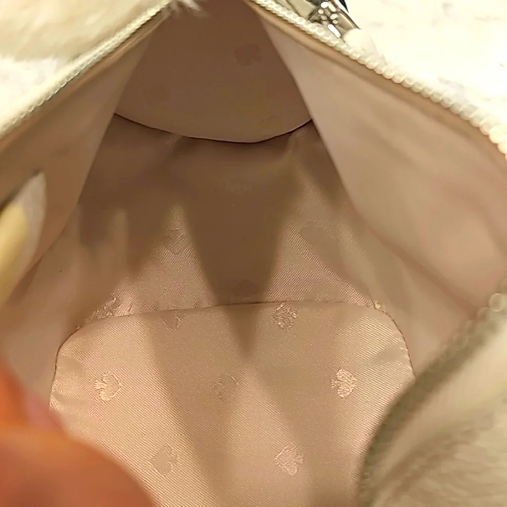 NWOT KATE SPADE ARTIC FRIENDS POLAR BEAR CROSSBODY BAG WITH BLUE SCARF - Picture 9 of 16